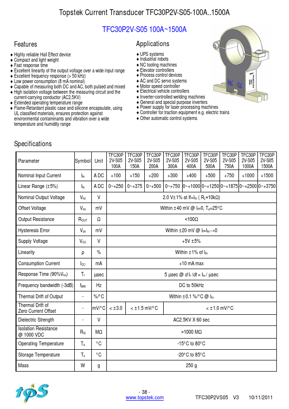 TFC30P2VS05750A