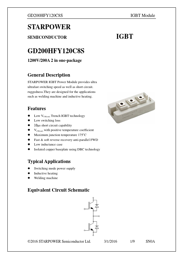 GD200HFY120C8S Datasheet Preview