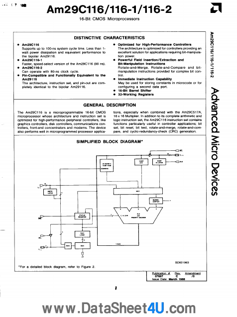 AM29C116