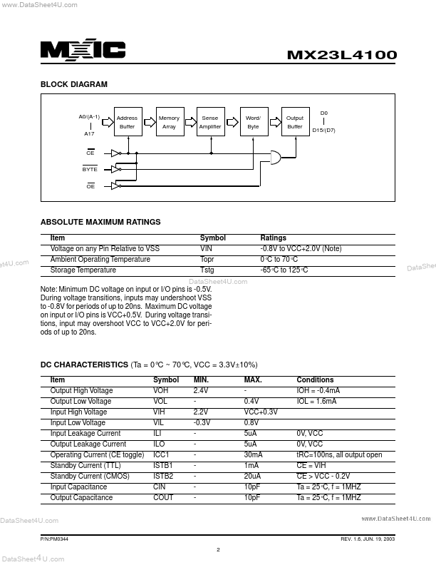 MX23L4100