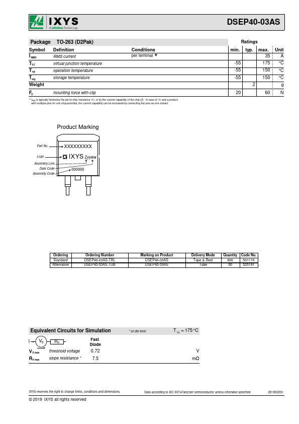 DSEP40-03AS