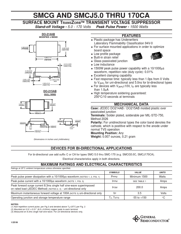 SMCJ90A