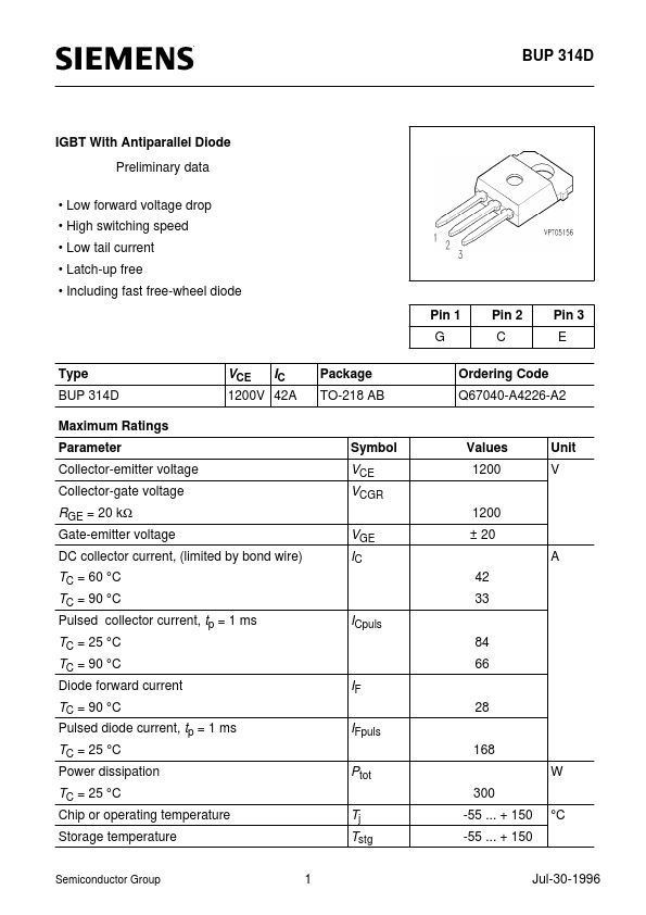 BUP314D