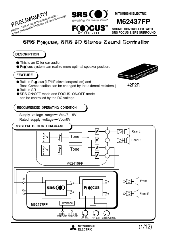 M62437FP