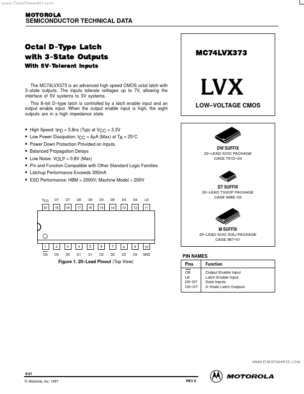 MC74LVX373