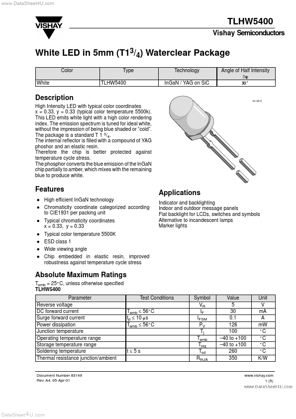 TLHW5400