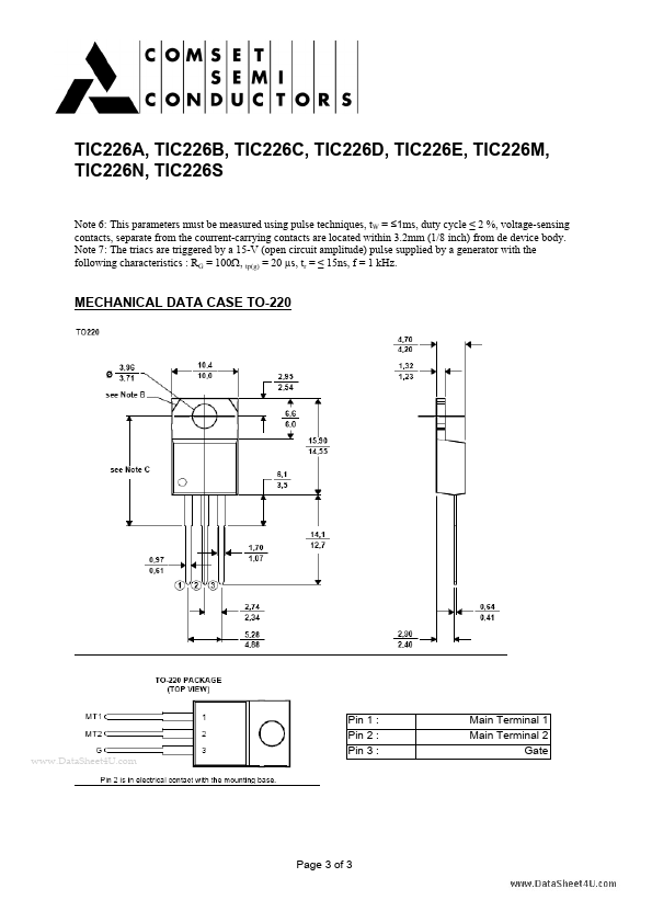 TIC226S