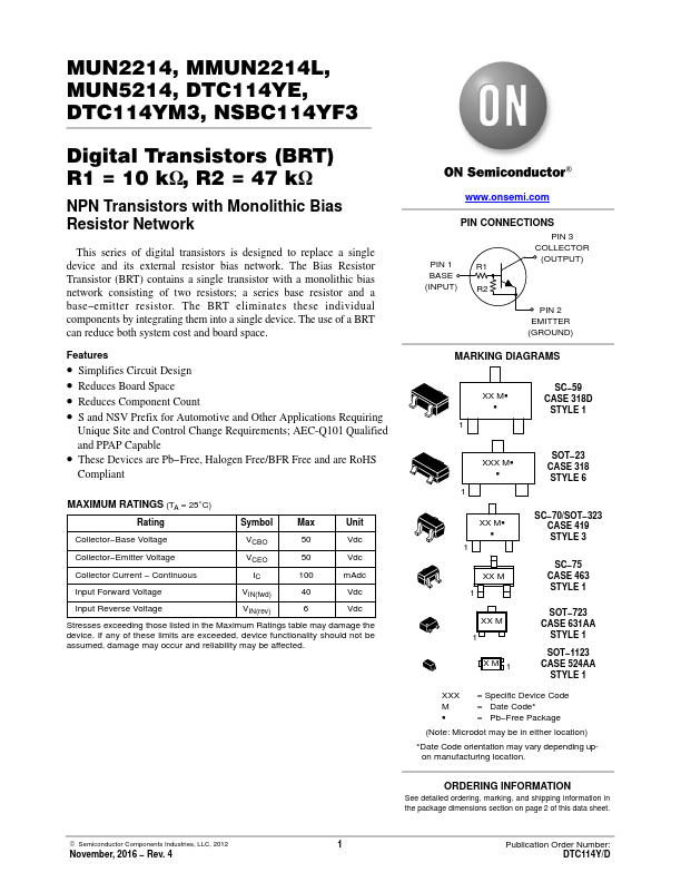 NSBC114YF3