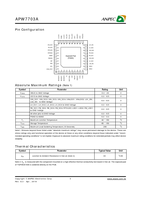 APW7703A