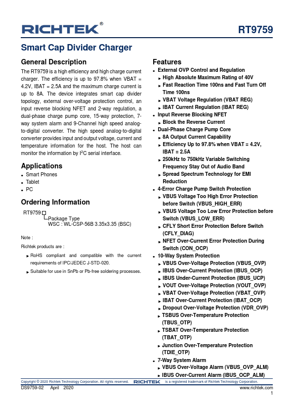 RT9759 Datasheet Preview