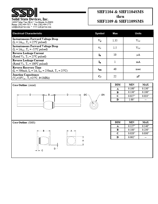 SHF1109SMS