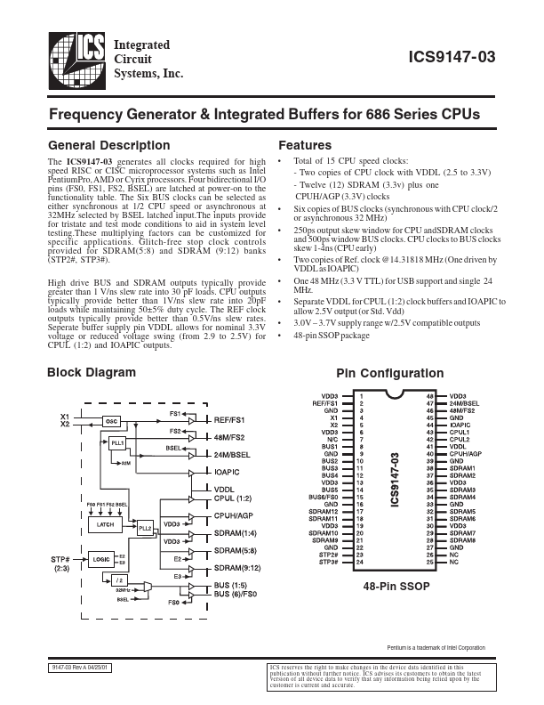 ICS9147-03