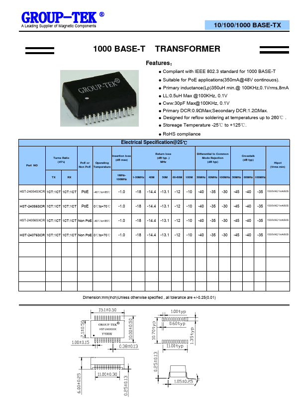 HST-24054SXCR