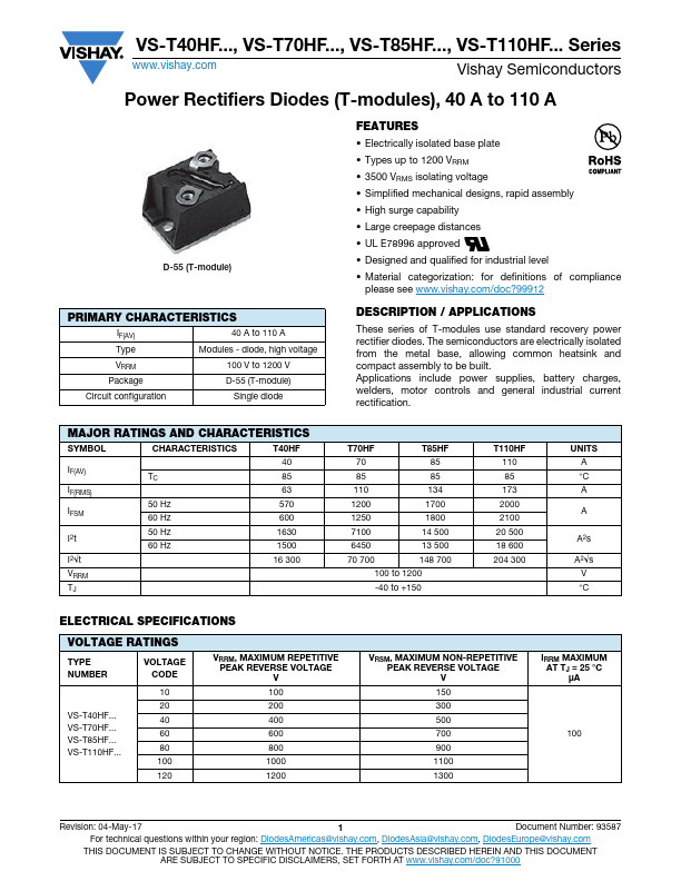 VS-T85HF120