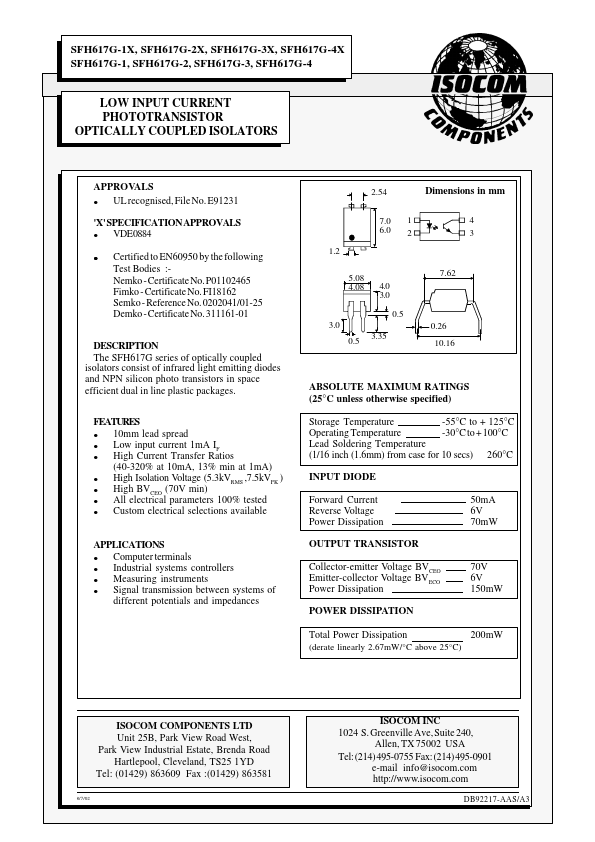 SFH617G-3X