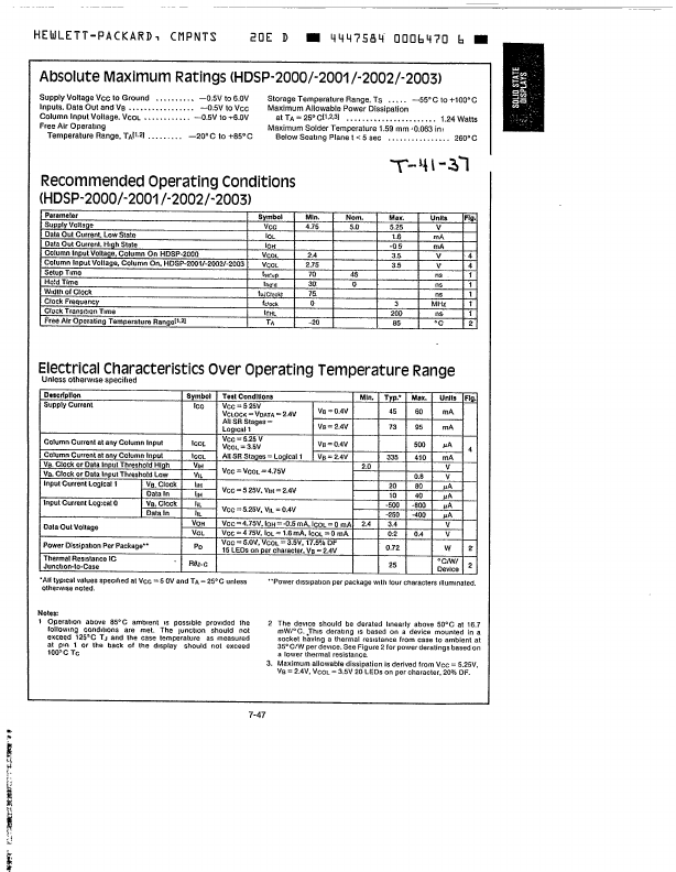 HDSP-2002