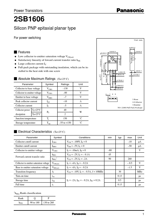 2SB1606