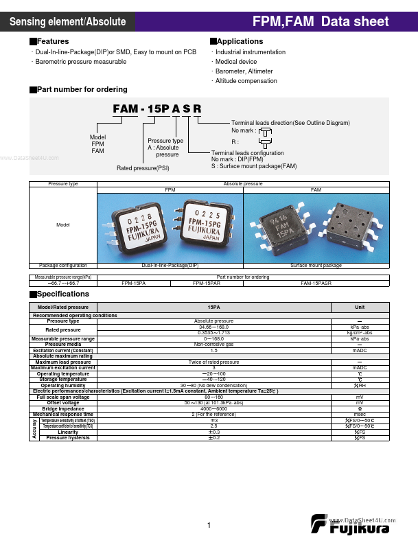 FAM-15PASR