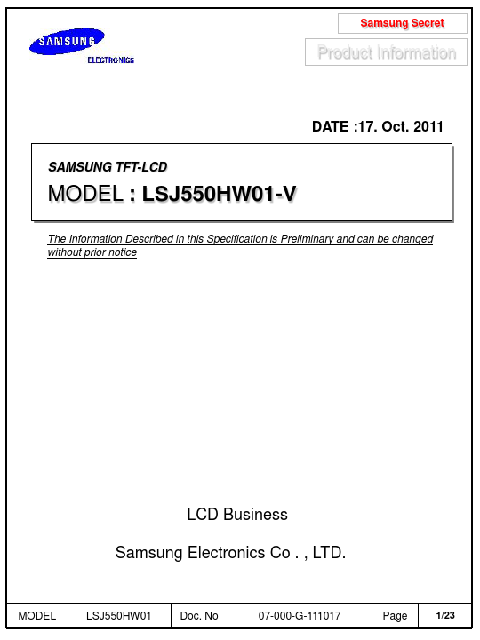 LSJ550HW01-V