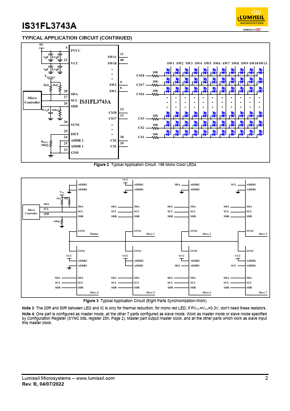 IS31FL3743A