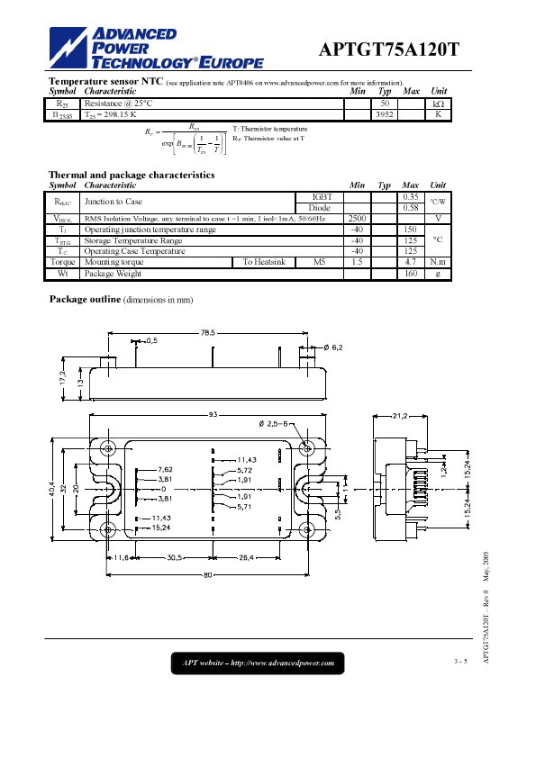 APTGT75A120T