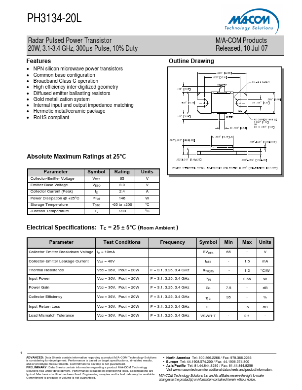 PH3134-20L