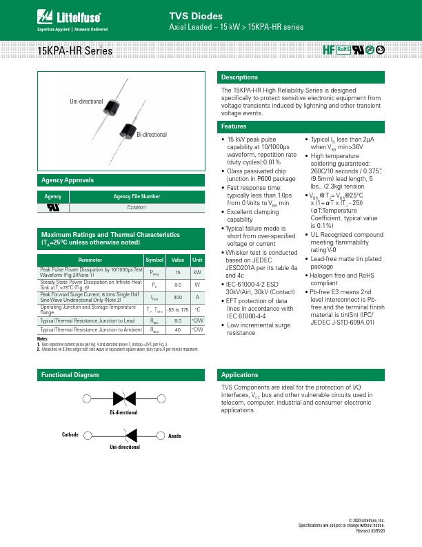 15KPA130A-HR