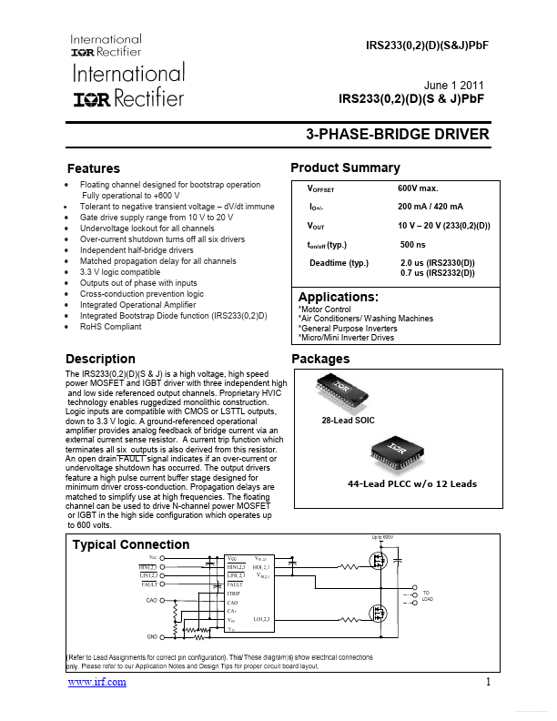 IRS2332PBF