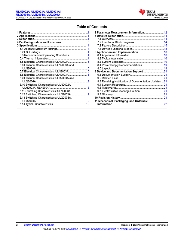 datasheet Preview Page 2