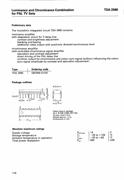 TDA2560