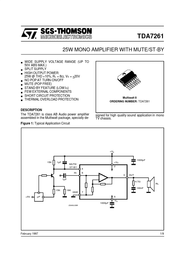 TDA7261