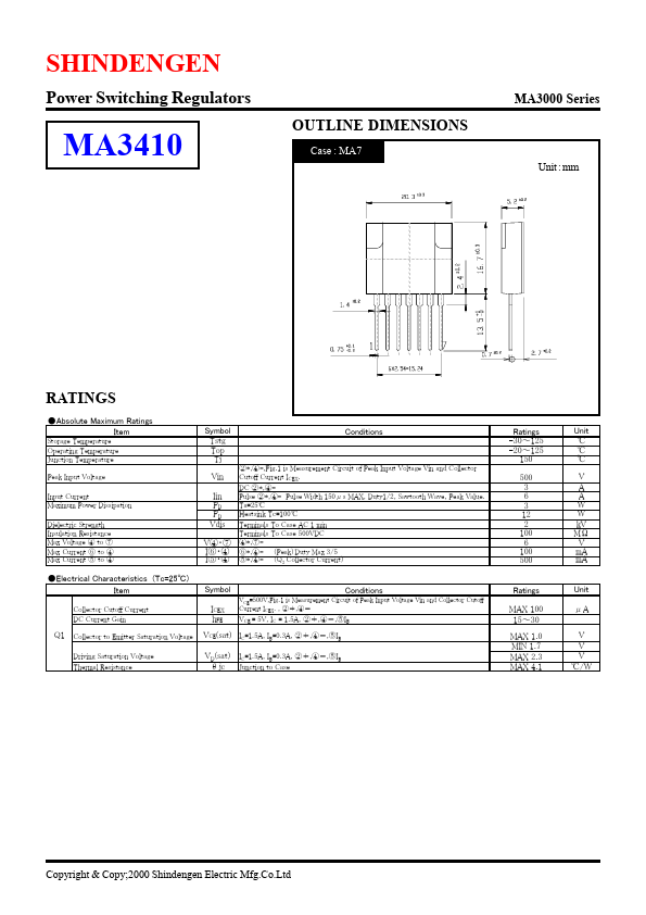 MA3410