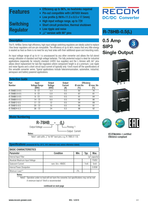 R-78HB5.0-0.5