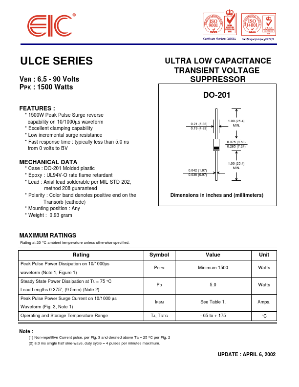 ULCE6.5A