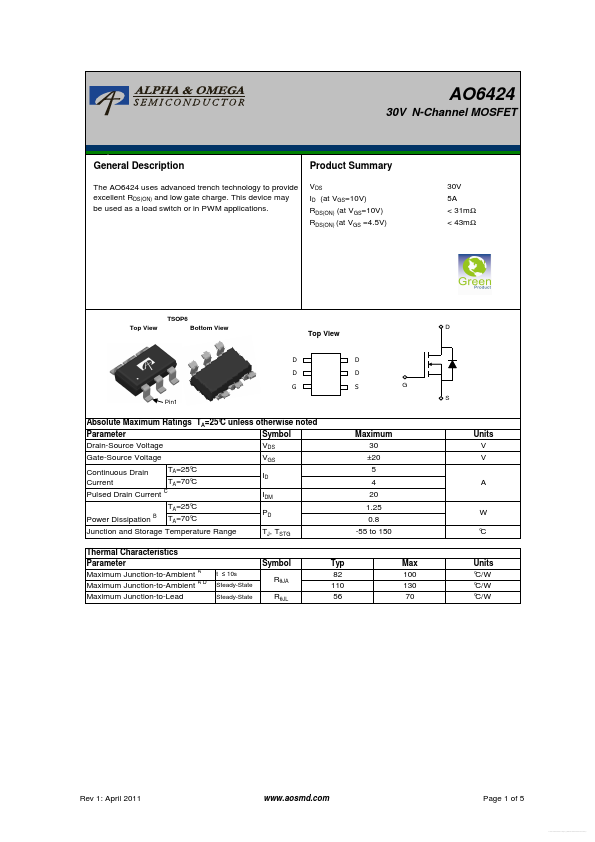 AO6424