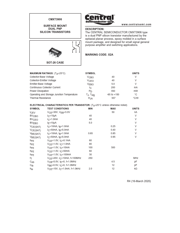 CMXT3906