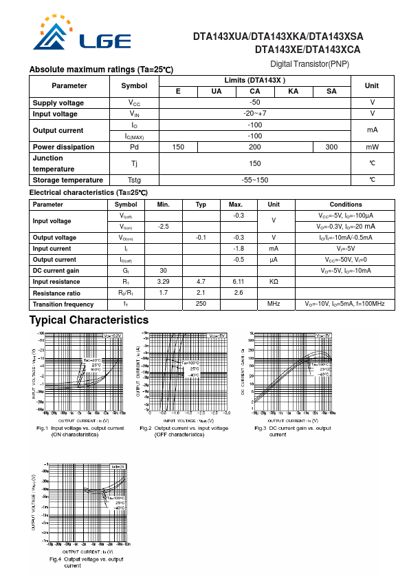 DTA143XSA