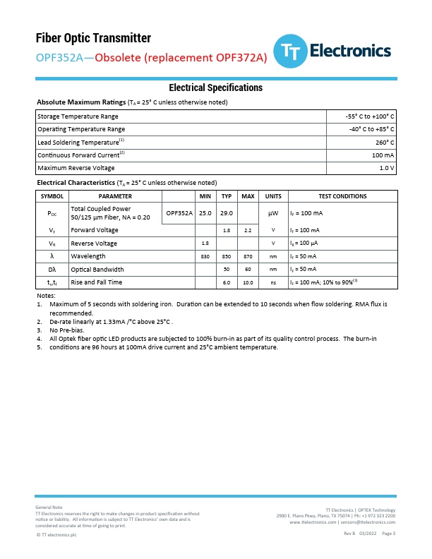 OPF352A