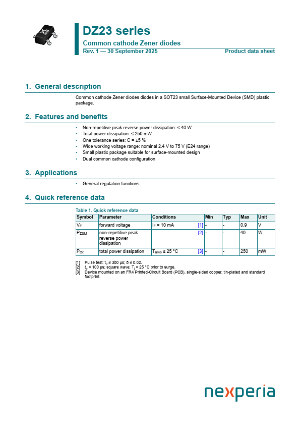 DZ23-C12 Datasheet Preview
