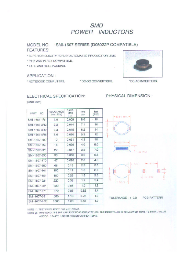 SMI-1607-100