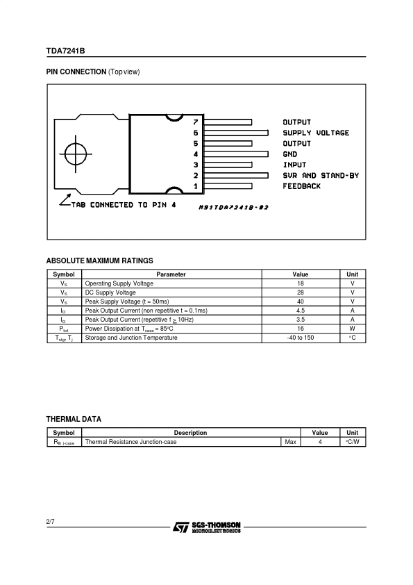 TDA7241B