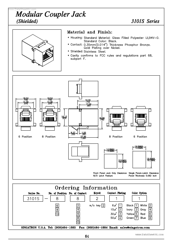 3101S-10xxx