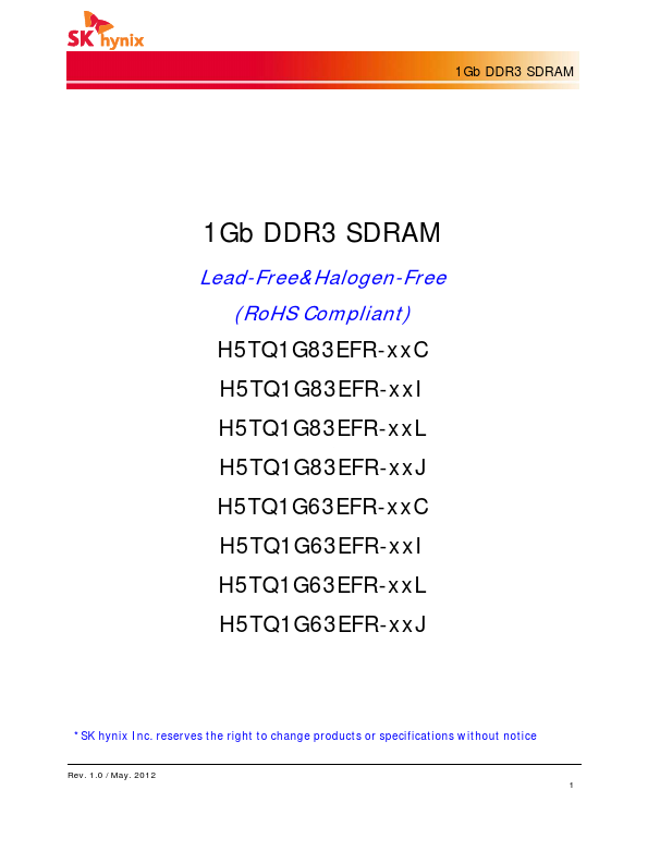 H5TQ1G63EFR-xxC