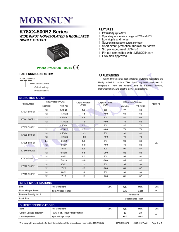 K7805-500R2