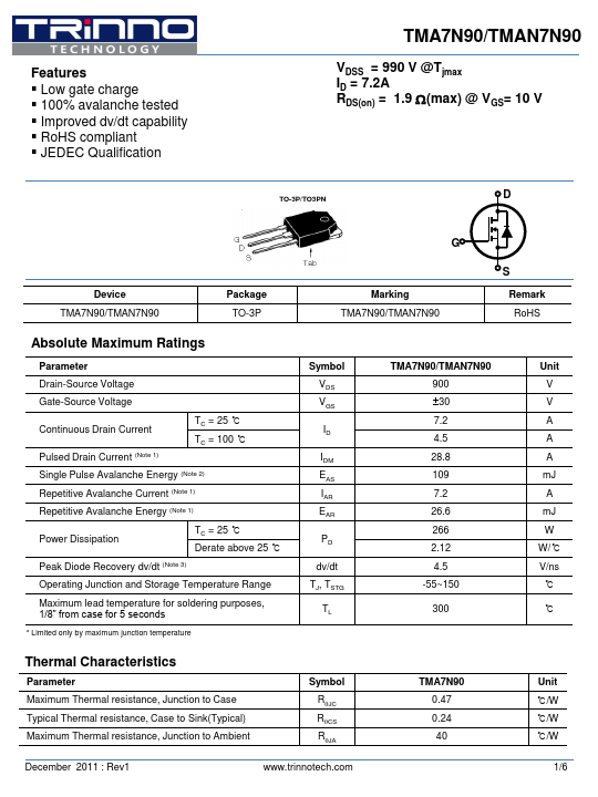 TMA7N90