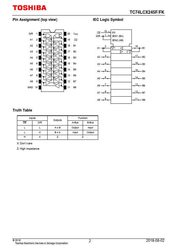 TC74LCX245FK