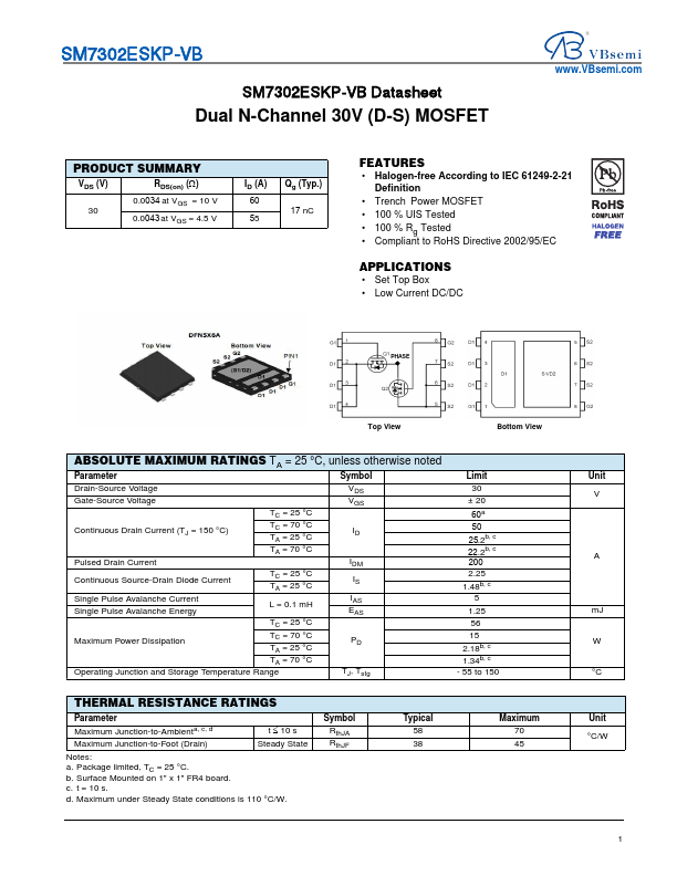 SM7302ESKP Datasheet Preview