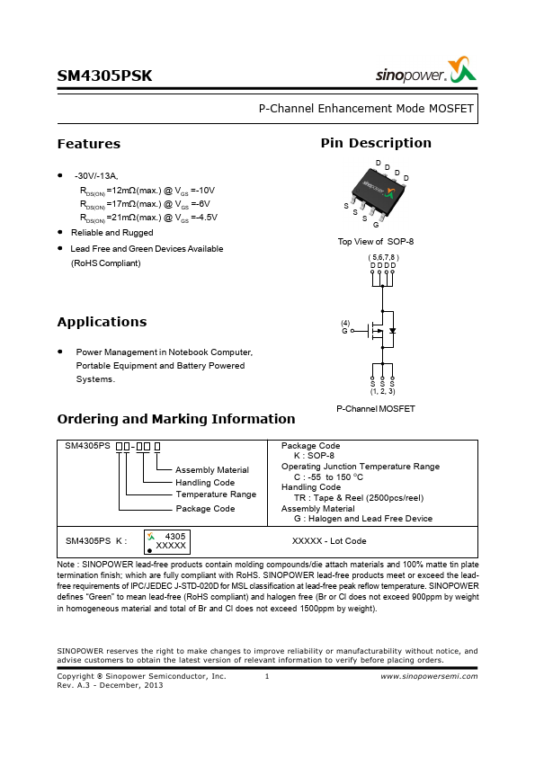 SM4305PSK