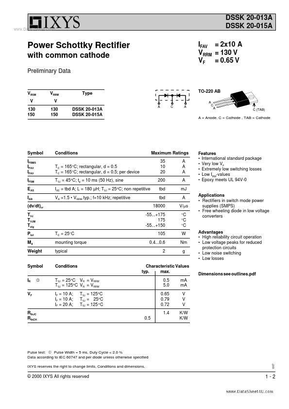 DSSK20-015A