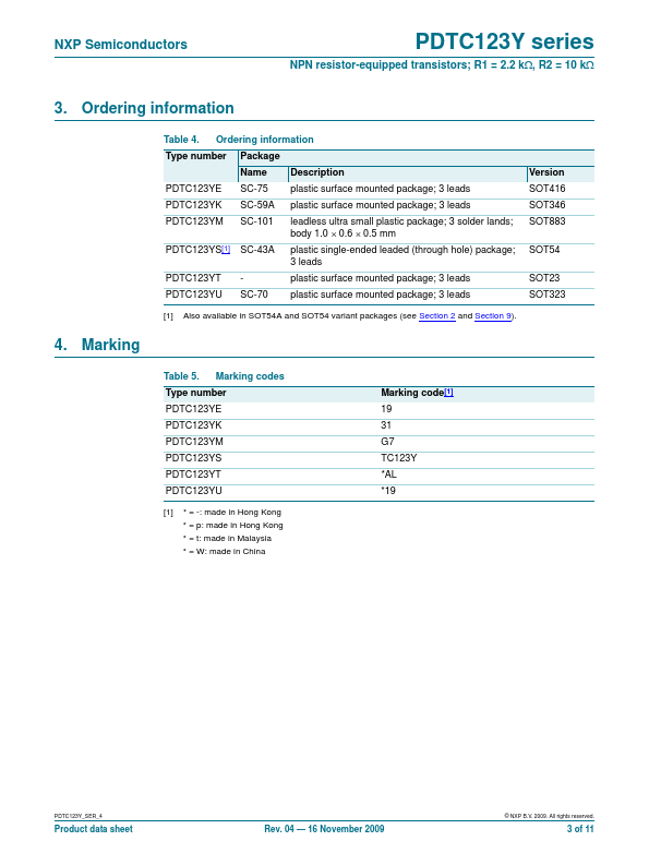 PDTC123Y